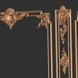 CNC-Art-3D-RH_-WALL-PANEL1-1.jpg WALL PANEL classical decoration ONE FROM 36 3D MODEL