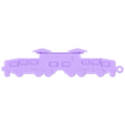 Crocodil_3dfantrain.stl Profile of the Swiss electric locomotive "Crocodile".