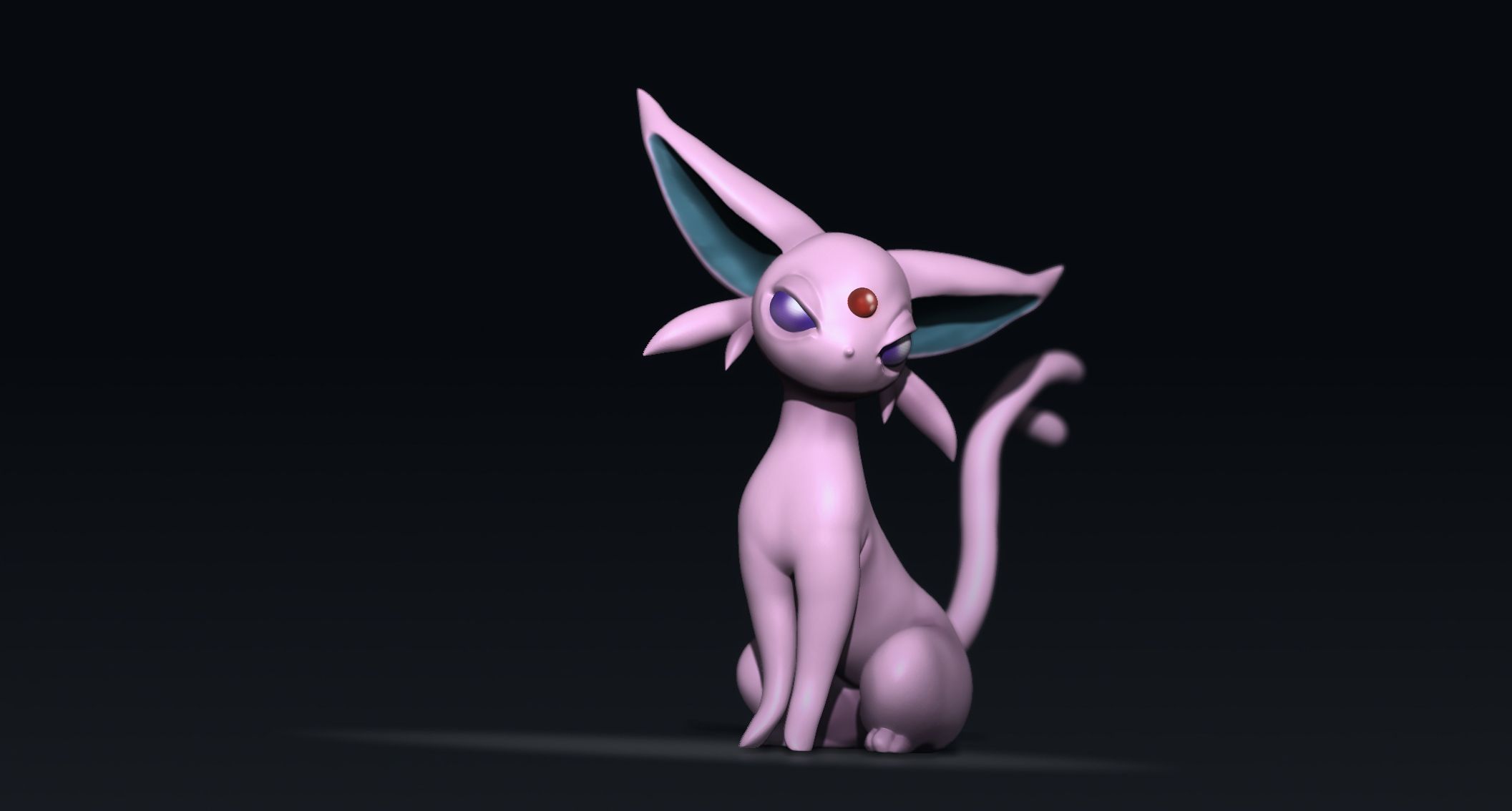 Free STL file FREE espeon - POKÉMON FIGURINE - 3D PRINT MODEL・Object to ...