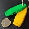 Image-4-q.jpg Free STL file Rugged Safety Whistle - the loudest around?・3D print model to download
