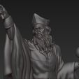 05.jpg Wizard statue 3D print model