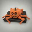 IMG_20241018_020621.jpg Flexi Halloween Pumpkin Spider now available in 3mf and stl