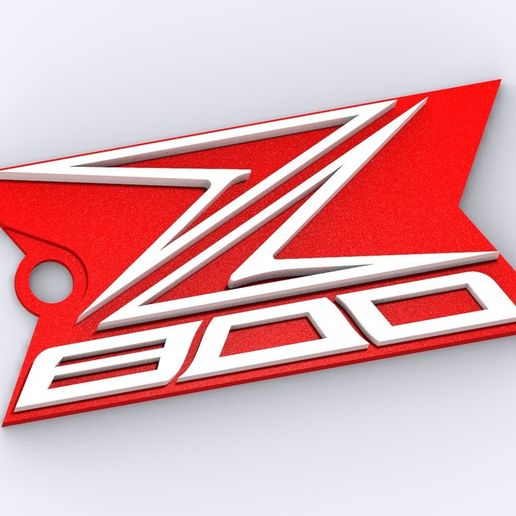 Kawasaki z800 Keychain 3D model