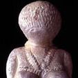 kostenkivenus5front.jpg VENUS OF Kostenki - Borshevo, RUSSIA; Ancient PALEOLITHIC FEMALE FIGURINE