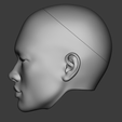 4.png Tête de poupée 3D BJD Homme (RP4) - Modèle de l'auteur \NPoupée à articulation sphérique \NImprimer sur commande \NPoupée articulée \NFigure \Nimprimée en 3D \NPersonnage \NFigure