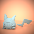 pika-kirby-8.png kirby pikachu - pikakirby 3D print model