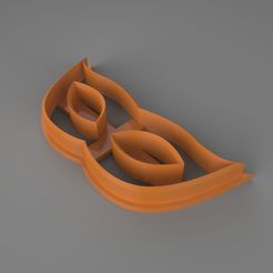 untitled.67.jpg Archivo STL carnival mask cookie cutter・Idea de impresión 3D para descargar, franbrovelli