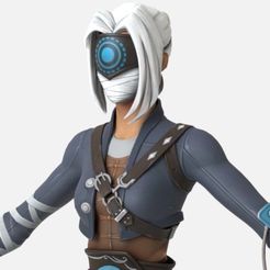 focus-from-fortnite.jpg Бесплатный STL файл FOCUS with COLONNE FROM FORTNITE・Идея 3D-печати для скачивания
