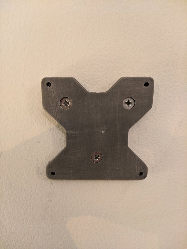 Download free STL file HP_Wall Mount Adapter • 3D print object ・ Cults