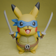 P1.png PIKACHU X LEONARDO - POKEMON X TARTARUGAS NINJA