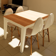 rendu-table.png Miniature dining table (1:12; 1:16; 1:1)