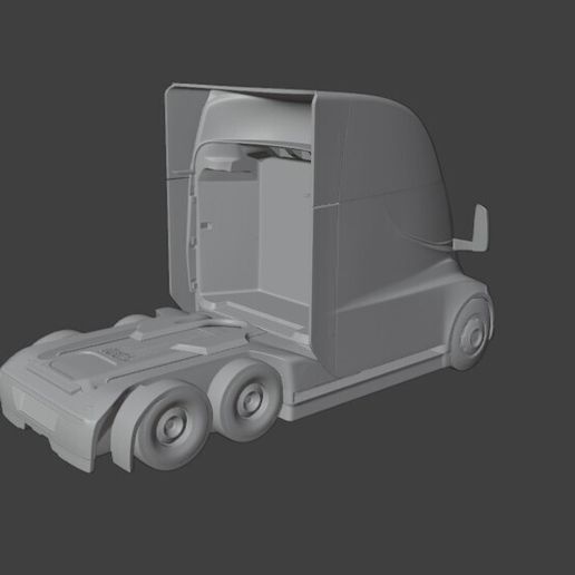 traktiesla1.jpg Tesla Semi Truck: Futuristic Electric Semi