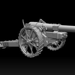 675867.jpg STL file Howitzer Mark VI UK・3D printable model to download