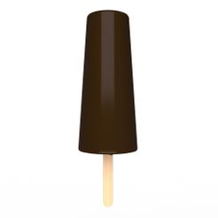 Ice-Cream-Chocolate-02-1.jpg Fichier 3D Crème glacée Chocolat 02・Modèle imprimable en 3D à télécharger