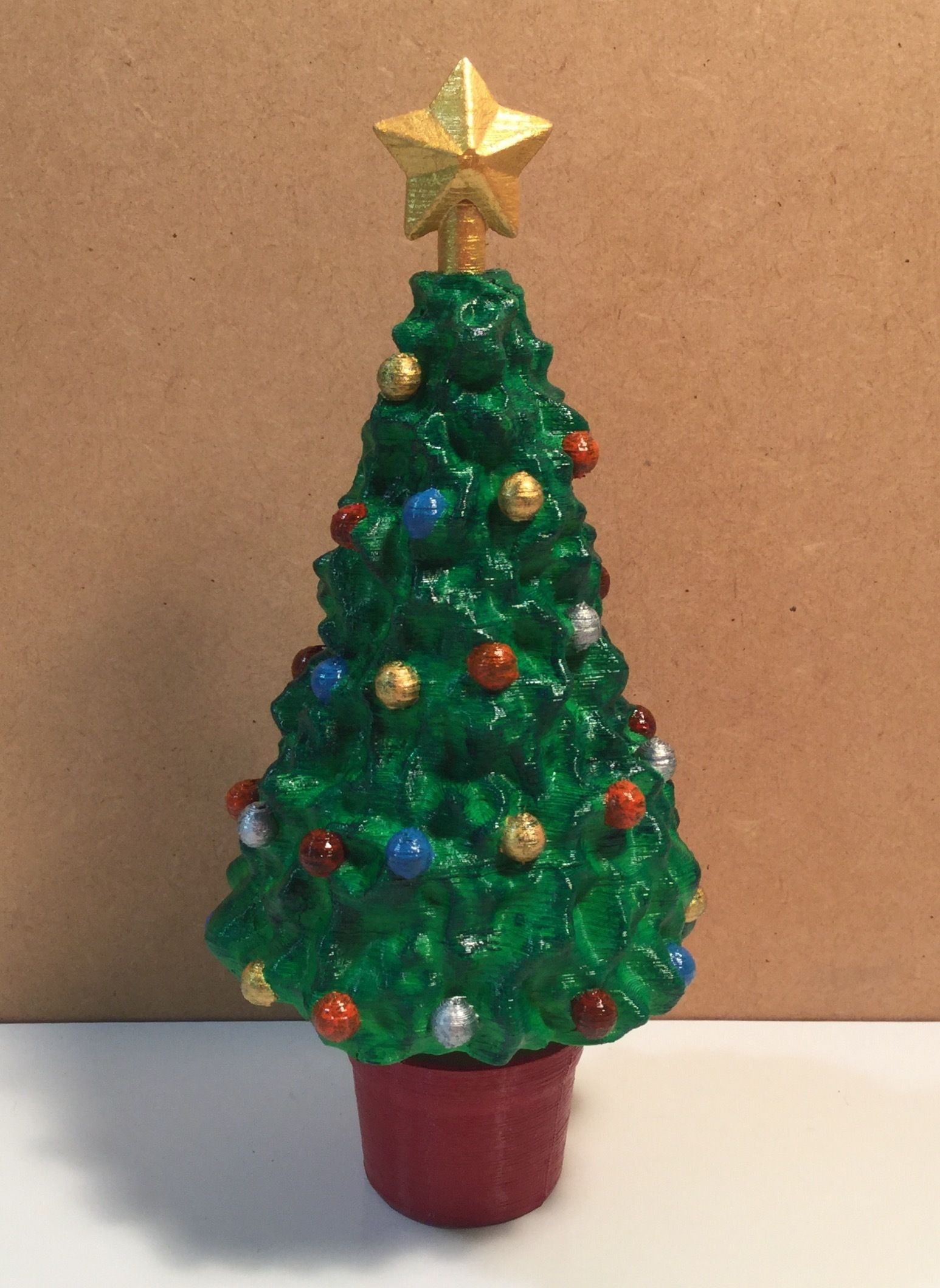 FullSizeRender_24.jpg Free STL file Xmas tree with Angel or Star・3D print object to download, cmtm