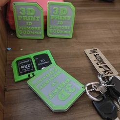 WhatsApp-Image-2023-09-17-at-1.18.25-PM.jpeg STL file SD CARD HOLDER, KEY RING, SD HOLDER, KEY RING, SD HOLDER・3D printer model to download