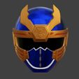 ScreenShot_20240120151700.jpeg Navy Thunder Ranger Ninja Storm Helmet 3D print model