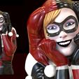 Harley_Poster02.jpg Harley Quinn Bust 3dModel