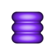3_Circle_-_6x6in.stl 18. 3 Circle Geometric Vase - V1 - Kara