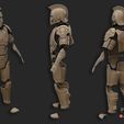 01Roman-infantry-armor-stl-preview.jpg Roman infantry trooper armor