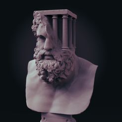 1.jpg STL file Ancient statue with a Modern and Surreal Twist・Template to download and 3D print
