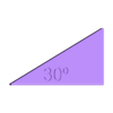 Triangle 30 Labeled.stl Unité Cercle Triangles et plateau