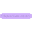 nameplate.stl Free STL file Project Earth - Reset・3D printer model to download