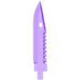 cuchilla.stl M9 Bayonet (CS:GO Knife)