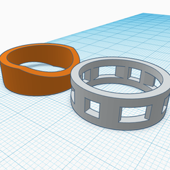 an2 del 1 al 10.png Fichier 3D gratuit Bague unisexe, modèle AN2 1 et 2・Objet imprimable en 3D à télécharger