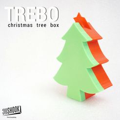 trebo1.jpg 3D-Datei TREBO XMAS Tree Box kostenlos・3D-druckbare Vorlage zum herunterladen