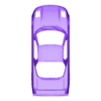 body in one.stl Acura NSX 1997  Ultrasmooth shell body  1:10 /257mm one