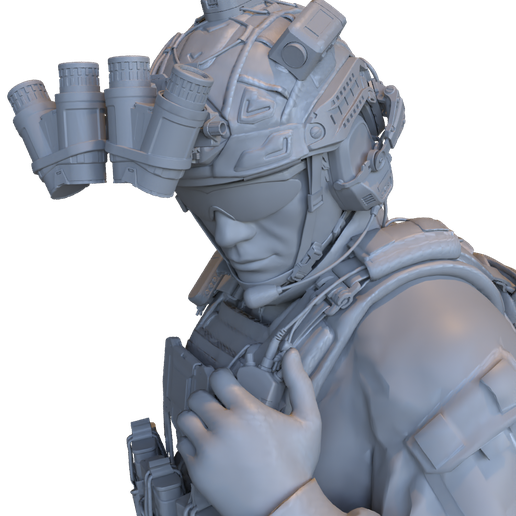 🫡 Soldier Ops 21: Elite Forces・ STL File for 3D printing・Cults