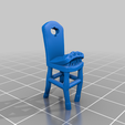 4f6d282a-9a3e-447b-b403-e7d7ce808e87.png Chair mimic (32mm scale) (Remix)