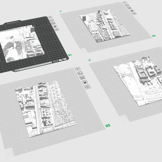 Untitled.png Modèle 1:4000 Ørestaden