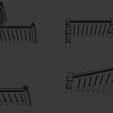 banister_handrail_kit_render30.jpg Banister & Handrail 3D Model Collection