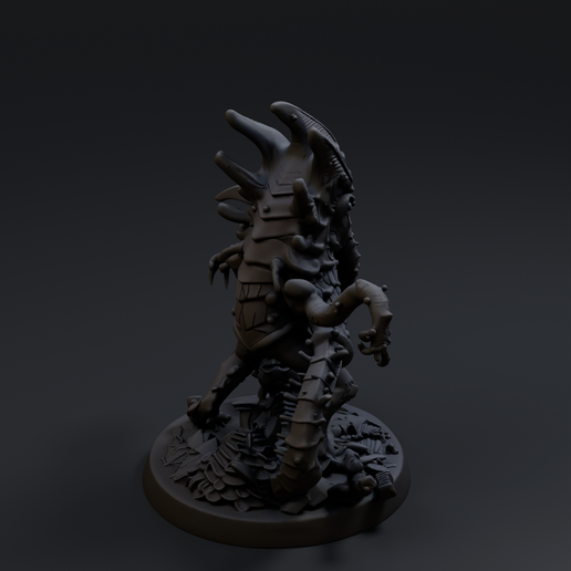 Tentacled Eldritch Monster 2 3D printable STL miniature