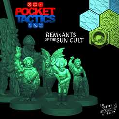 RemnantsCover.png Free 3D file Pocket-Tactics: Remnants of the Sun Cult・3D printing template to download