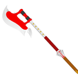Buffy-Scythe.png Buffy The Vampire Slayer Scythe / Axe | Thematic Wall Mount or Table Plinth Available | By Collins Creations 3D