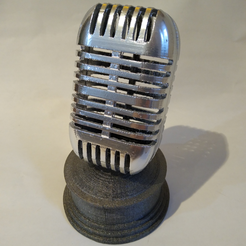 image.png Retro Microphone Trophy