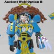 Space-Wolf-4.png McFarlane Custom 8.5in Space Wolf and Rune Guard