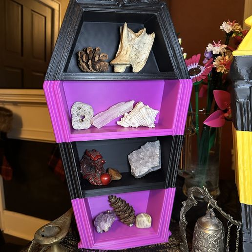 XL Coffin Display Shelf STL