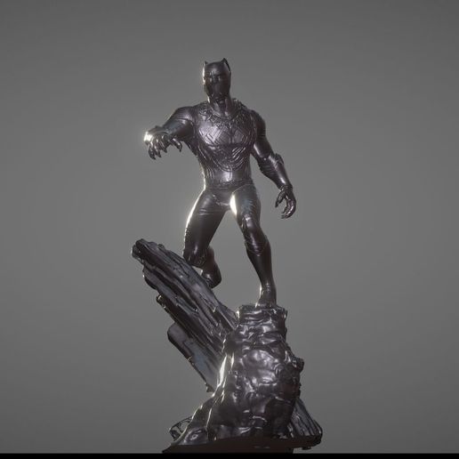 BLACK PANTHER INSPIRITED DIORAMA