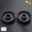 23474.jpg Tractor Tire mold 3d print model