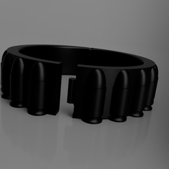 5936ba34-f474-494d-8deb-b1fa50ff2153.png STL file Bullet collar・3D printable model to download