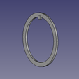cryptex_bague.png Free STL file Cryptex with 4 alphabetic multicombination rings・3D printer design to download