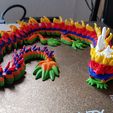 Flexi Print-in-Place Imperial Dragon with 3MF Included!