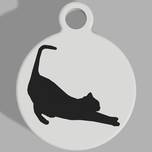 Cat-Stretching-Keyring-v1.png Cat Stretching Keyring