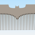 Simplify3D (Licensed to mark rattelade) 6_10_2020 10_39_38 AM.png 3D printable cosplay hair and beard comb collection