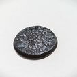 IMG_20210105_202154.jpg Free STL file Terrain bases 25mm for tabletop・Template to download and 3D print