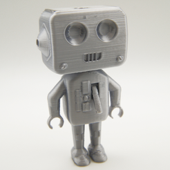 Cyber_Rob the robot (3D printer test), RandomizY